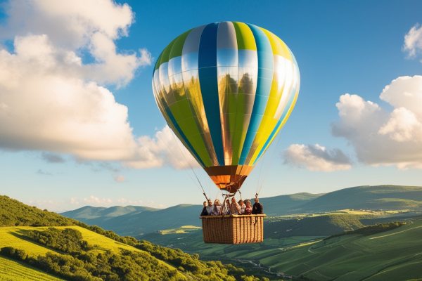 Ardèche en montgolfière