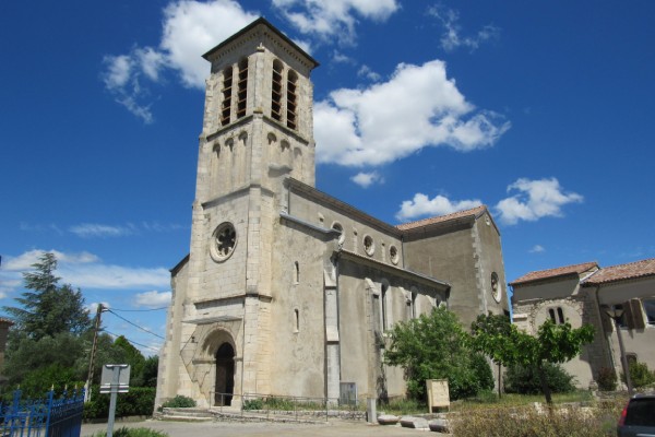 Grospierres église Saint Pancrace